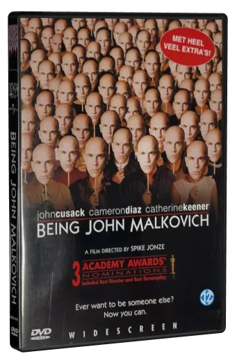Being John Malkovich DVD, Columbia TriStar Home Video