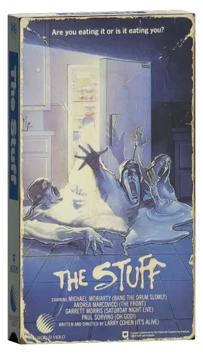 The Stuff VHS, New World Video