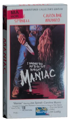 Maniac VHS, Anchor Bay Entertainment