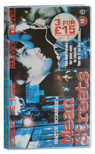 Mean Streets VHS, 4 Front Video