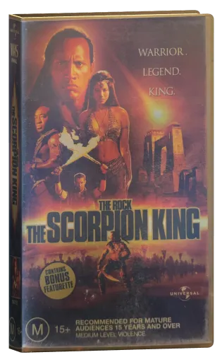 The Scorpion King VHS, Universal