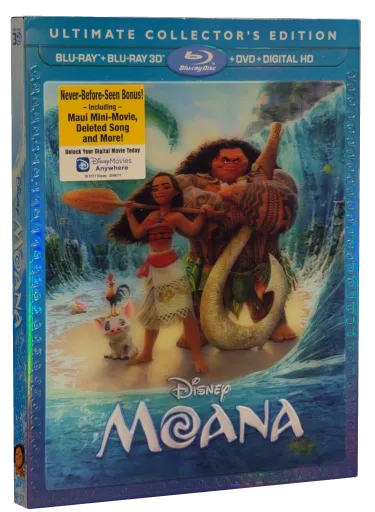 Moana Blu-ray, Walt Disney