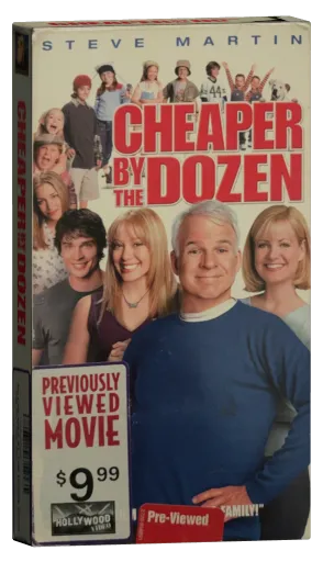 Cheaper by the Dozen VHS, Fox