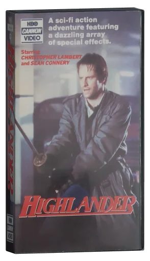 Highlander VHS, HBO Cannon Video