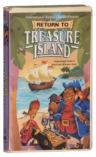 Return to Treasure Island VHS cover