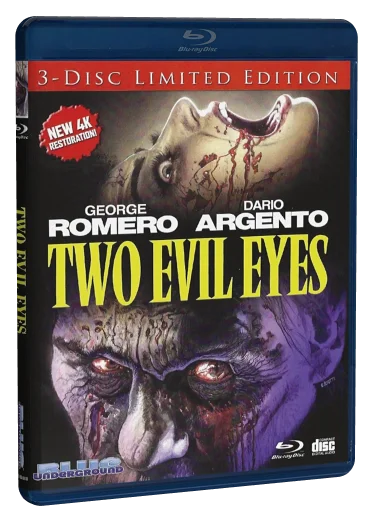 Two Evil Eyes Blu-ray, Blue Underground