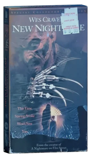 Wes Craven's New Nightmare VHS, New Line Home Video