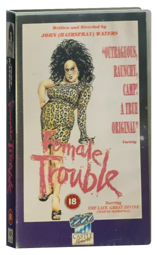 Female Trouble VHS, Castle Pictures