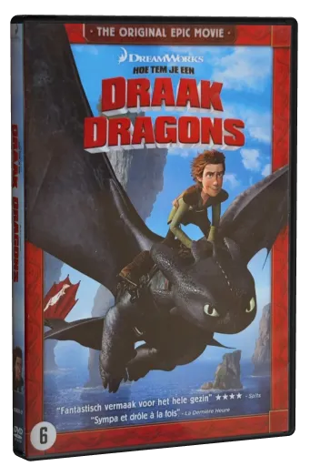 How to Train Your Dragon DVD, Universal Pictures Benelux