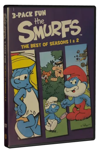 The Smurfs Best of Seasons 1&2 DVD cover