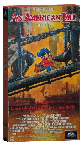 An American Tail VHS, MCA Universal Home Video