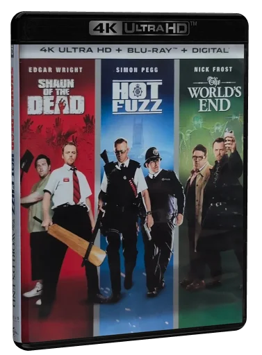 The Ultimate Three Flavors Cornetto Trilogy 4K-UHD, Universal