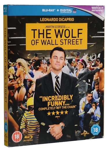 The Wolf of Wall Street Blu-ray, Universal