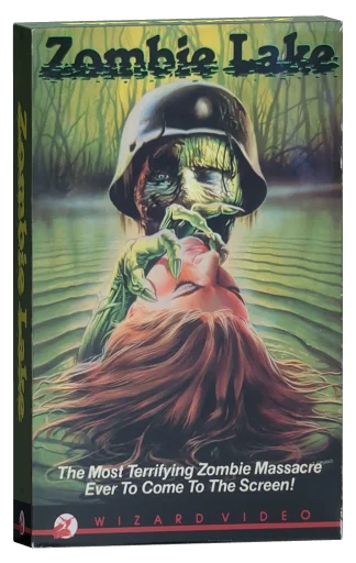 Zombie Lake VHS, Wizard Video