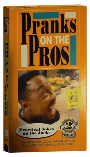 Pranks on the Pros VHS cover