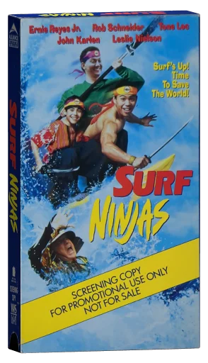 Surf Ninjas VHS, Alliance Releasing Home Video