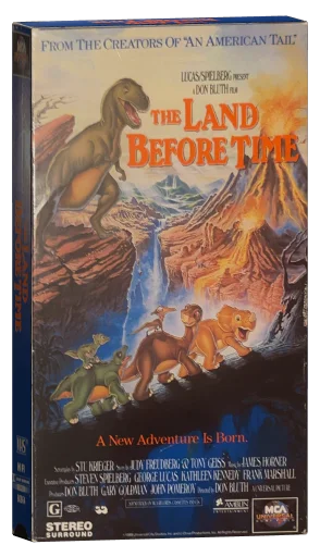 The Land Before Time VHS, MCA Universal Home Video