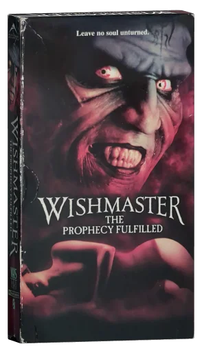 Wishmaster 4: The Prophecy Fulfilled VHS, Alliance Atlantis