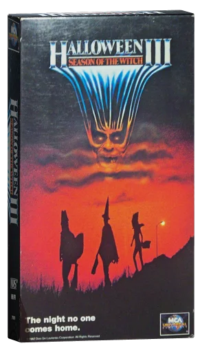 Halloween III: Season of the Witch VHS, MCA Universal Home Video