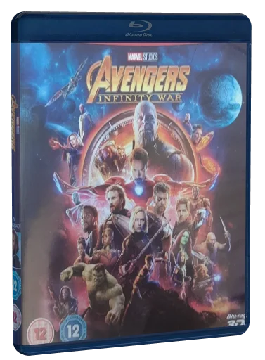 Avengers: Infinity War Blu-ray, Marvel Studios