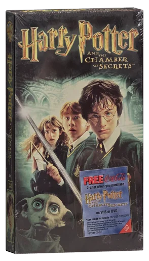 Harry Potter and the Chamber of Secrets VHS, Warner Home Video