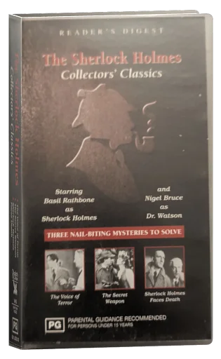 The Sherlock Holmes collection VHS cover