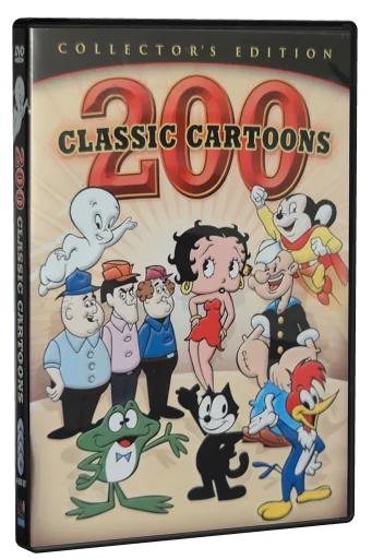 200 Classic Cartoons DVD, Mill Creek Entertainment