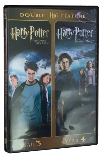Harry Potter and the Prisoner of Azkaban / Harry Potter and the Goblet of Fire DVD cover
