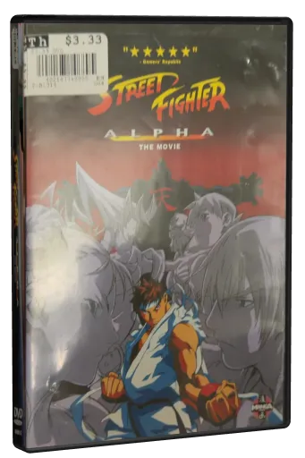 Street Fighter Alpha: The Movie DVD, Manga Entertainment