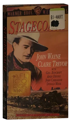 Stagecoach VHS, Warner Bros.
