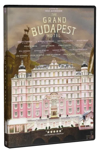 The Grand Budapest Hotel DVD, The Criterion Collection