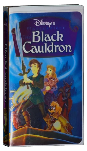 The Black Cauldron VHS, Walt Disney Home Video