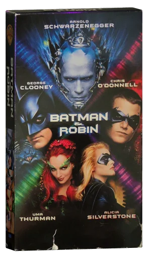 Batman & Robin VHS, Warner Home Video