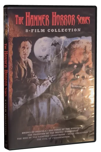 The Hammer Horror Series 8-Film Collection DVD cover