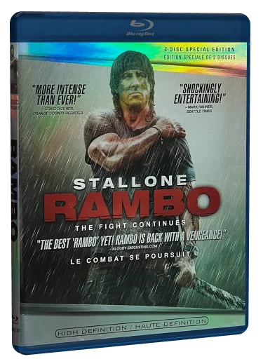 Rambo Blu-ray, Maple/Lions Gate Entertainment