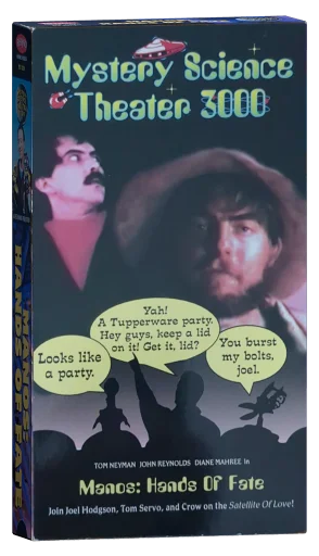 Mystery Science Theater 3000 VHS, Rhino Home Video