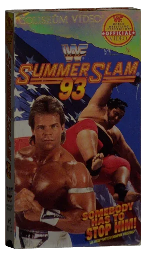 WWF SummerSlam 1993 VHS cover