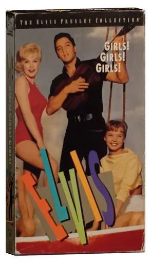 Girls! Girls! Girls! VHS cover