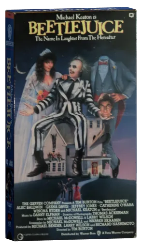 Beetlejuice VHS, Warner Home Video