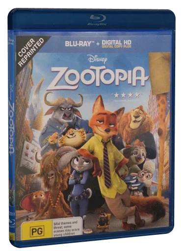 Zootopia Blu-ray, Disney