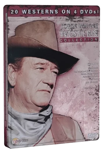 John Wayne 20 Western Collection DVD cover