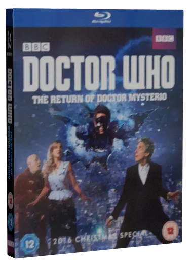 Doctor Who: The Return of Doctor Mysterio Blu-ray cover