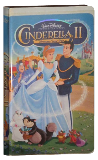 Cinderella II: Dreams Come True VHS, Walt Disney Home Video