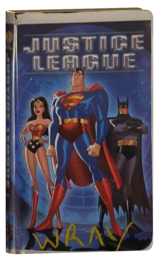 Justice League: Secret Origins VHS cover