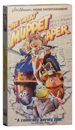 The Great Muppet Caper VHS, Columbia TriStar Home Entertainment