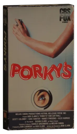 Porky's VHS, CBS/FOX Video