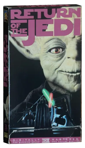 Return of the Jedi VHS, CBS/FOX Video