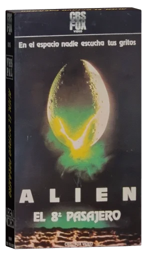 Alien VHS, CBS/FOX Video