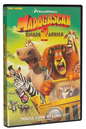 Madagascar: Escape 2 Africa DVD, DreamWorks Home Entertainment