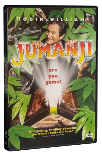 Jumanji DVD, Sony Pictures
